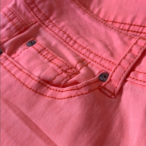 Lei Neon Pink Ashley Skinny Ankle Jeans NWT - Picture 5 of 10
